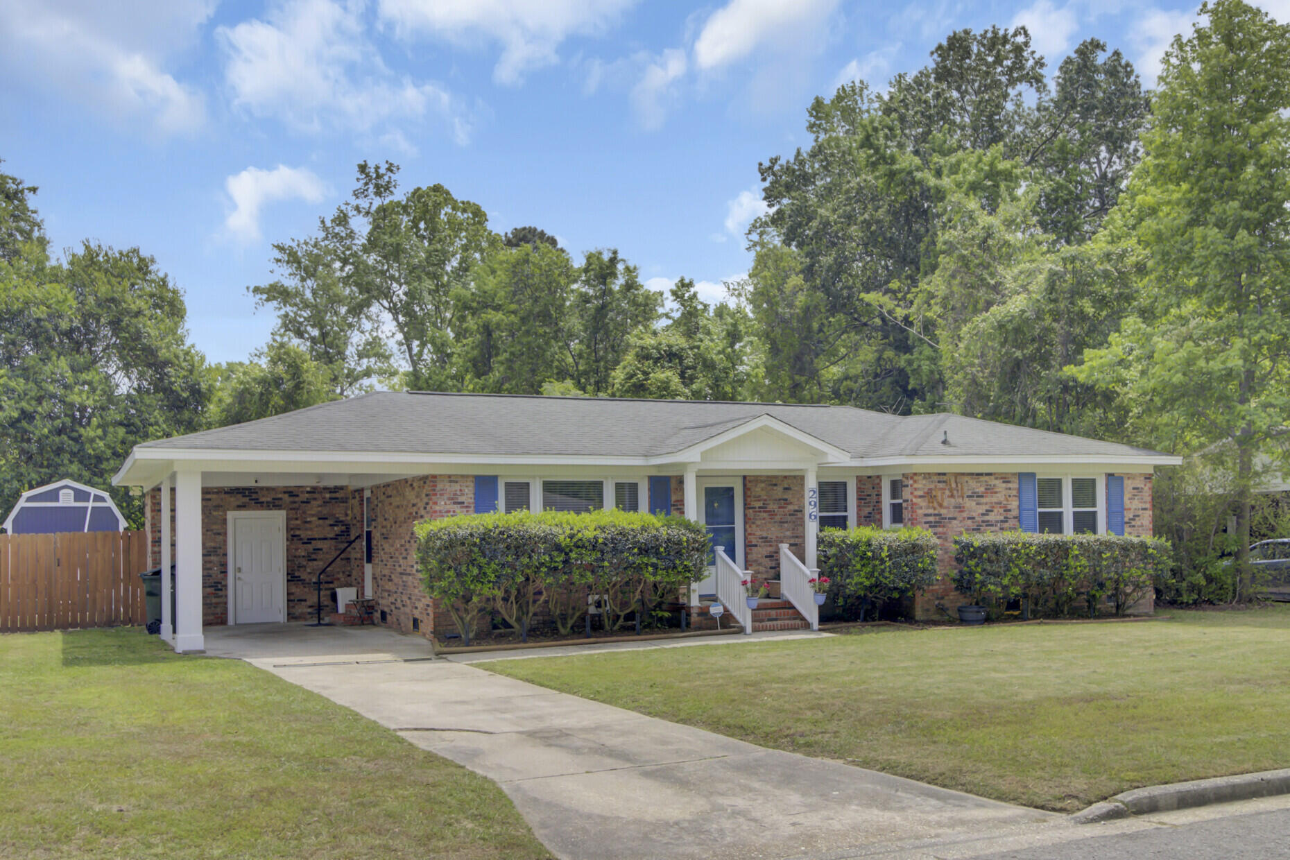 296 Oxford Road Ladson, SC 29456 - Photo 3 of 44 Side Driveway View