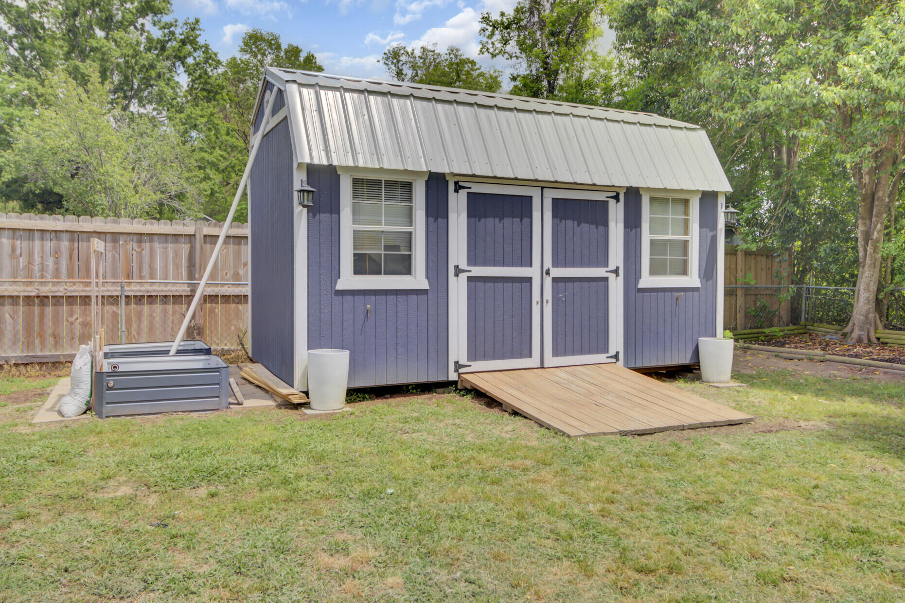 296 Oxford Road Ladson, SC 29456 - Photo 32 of 44 Backyard Storage Shed