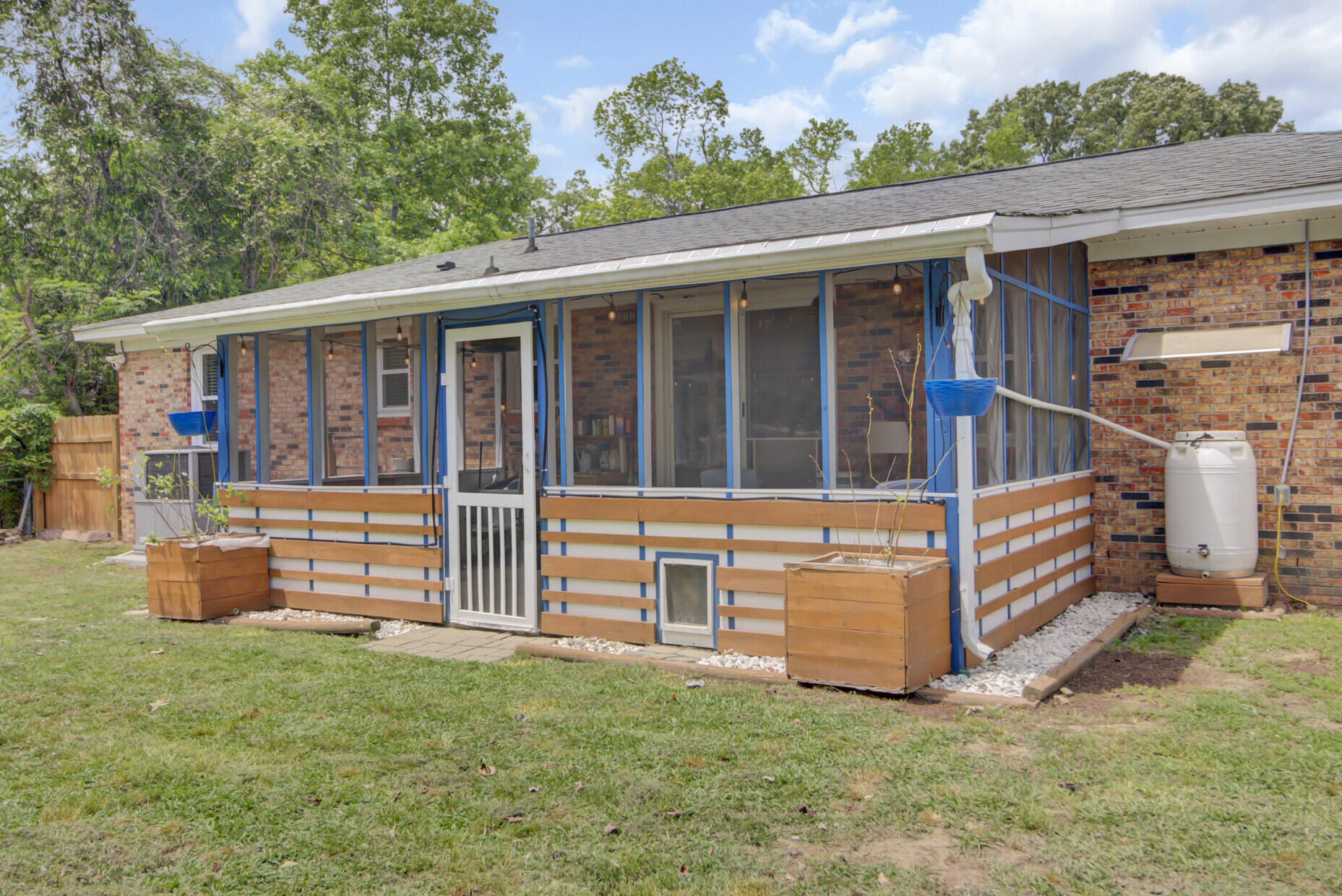 296 Oxford Road Ladson, SC 29456 - Photo 33 of 44 Back View of Screened Porch