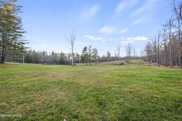 a view of outdoor space with green field