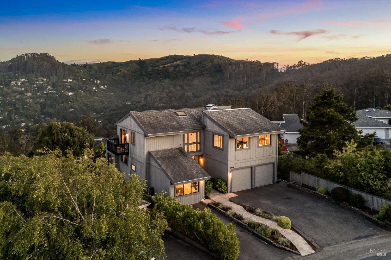 1249 Waterview Drive Mill Valley, CA 94941 - Photo 1 of 1 an aerial view of houses with a street