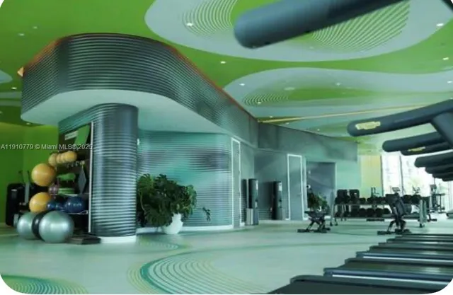 a view of a city with tall buildings