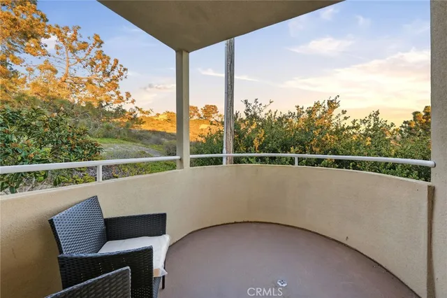 a view of balcony and deck