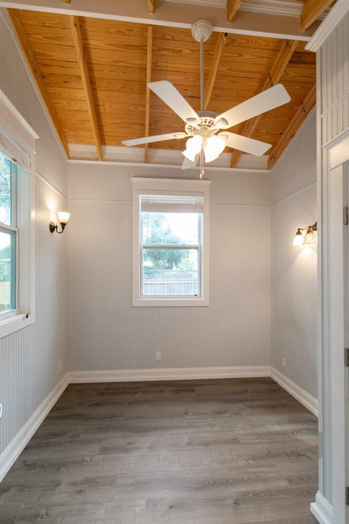 95 Keith Street St. Augustine, FL 32084 - Photo 29 of 49 an empty room with wooden floor and windows