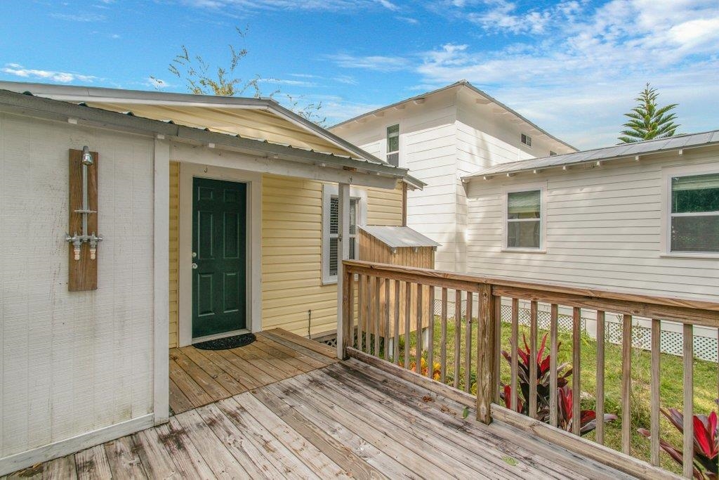 95 Keith Street St. Augustine, FL 32084 - Photo 48 of 49 a view of a wooden house with a large window