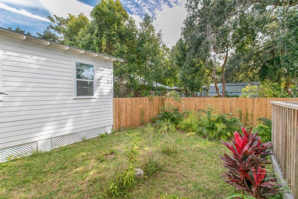 95 Keith Street St. Augustine, FL 32084 - Photo 49 of 49 a view of a backyard with plants