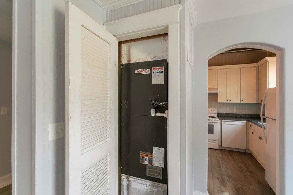 95 Keith Street St. Augustine, FL 32084 - Photo 6 of 49 a kitchen with a refrigerator and cabinets