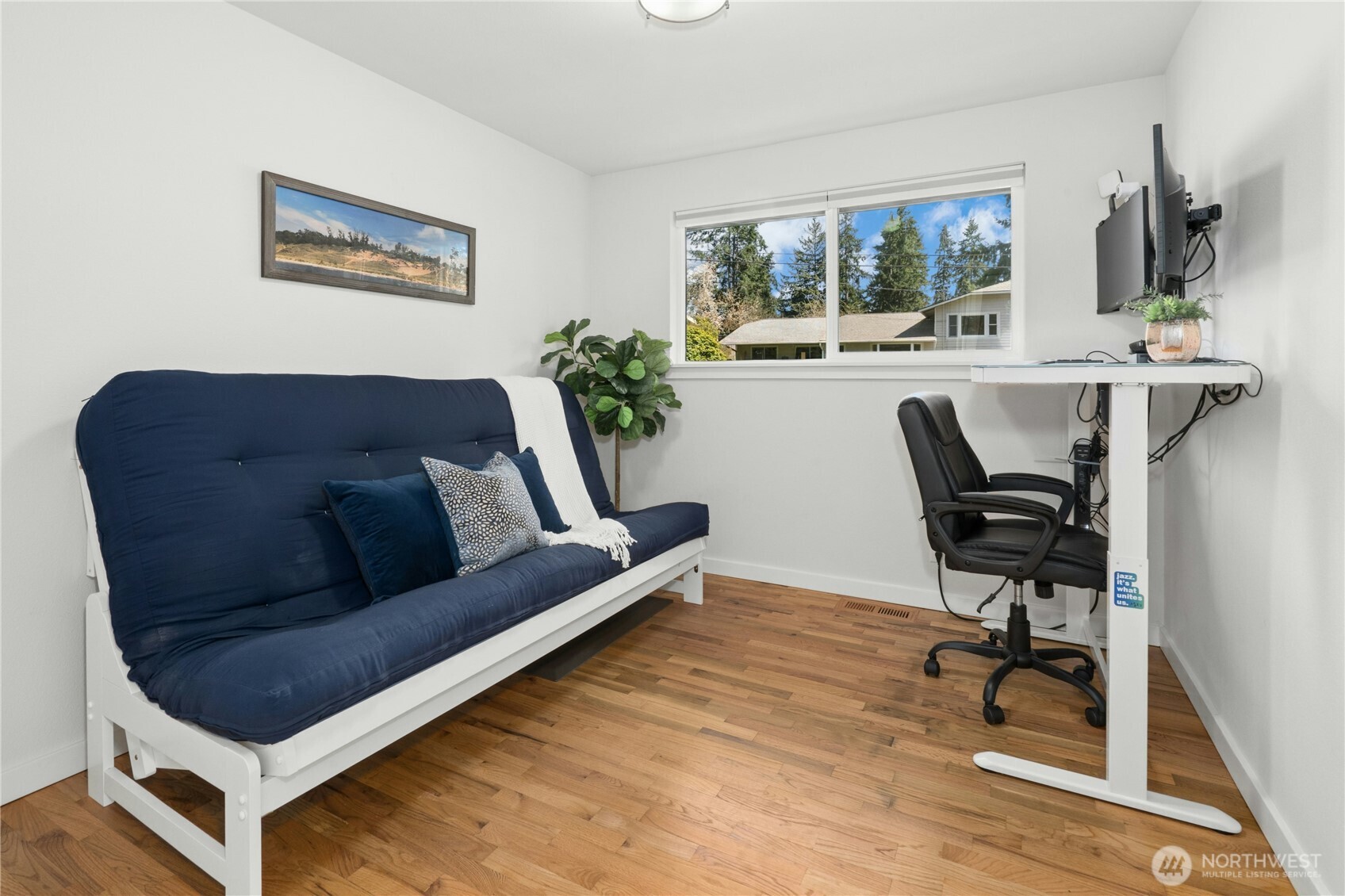24022 4th Place West Bothell, WA 98021 - Photo 19 of 36 a living room with furniture and a wooden floor