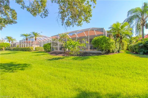 a view of outdoor space yard and swimming pool