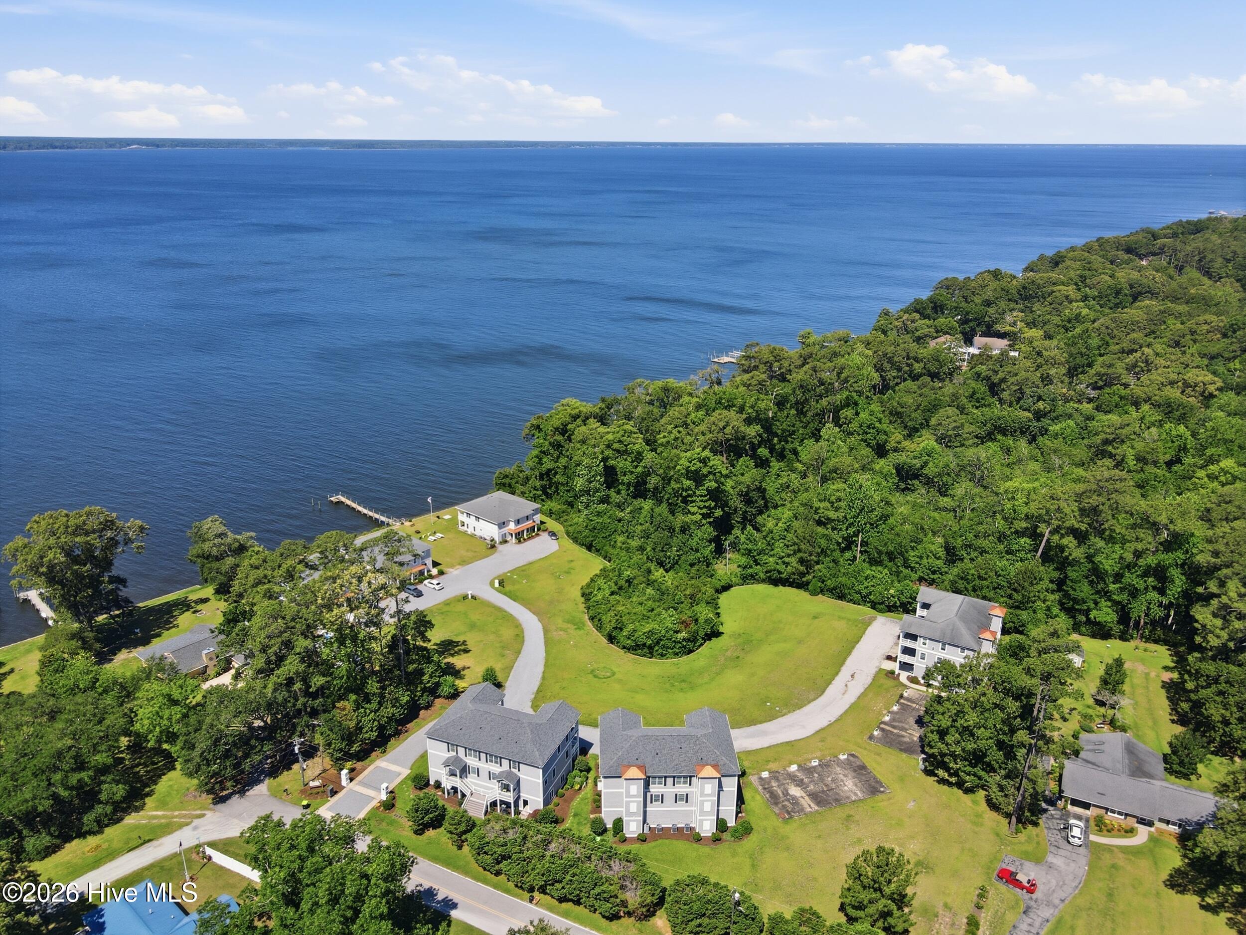 1129 Bennett Road, Unit 1B Minnesott Beach, NC 28510 - Photo 38 of 43 Aerial View