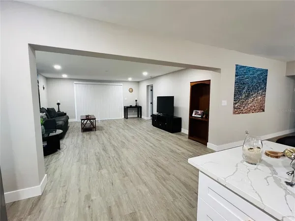 a view of a swimming pool