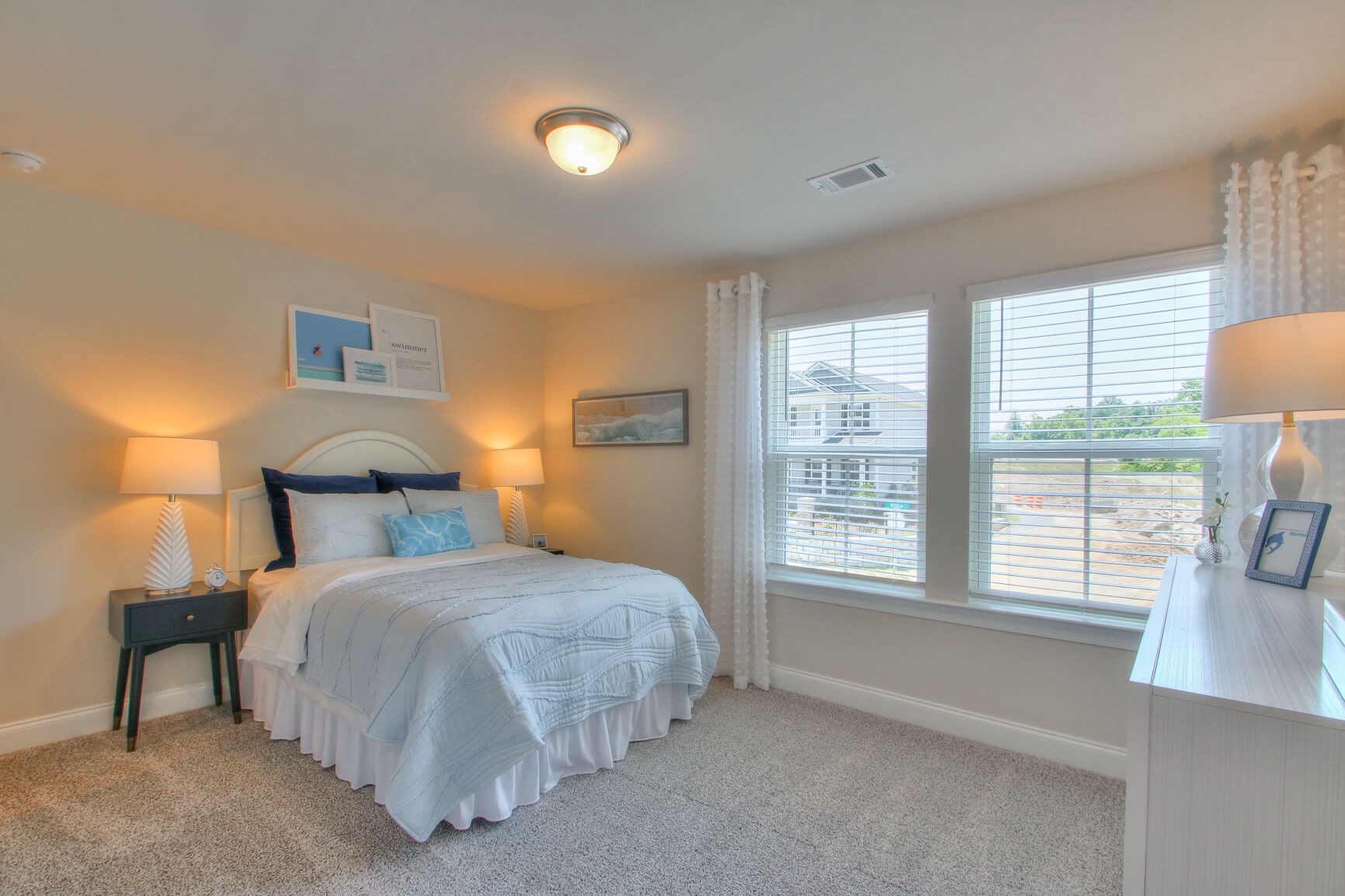 3528 Mathewson Way Murfreesboro, TN 37128 - Photo 8 of 22 a bedroom with a bed and a large window