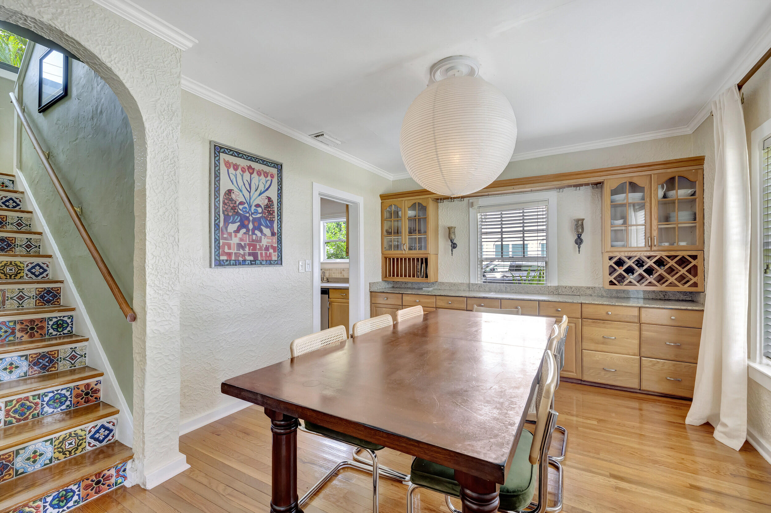 914 Andrews Road West Palm Beach, FL 33405 - Photo 13 of 54 Dinning & Stairs