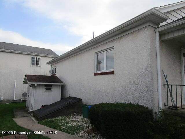 421 West Mary Street Old Forge, PA 18518 - Photo 12 of 15 a view of a back yard of the house