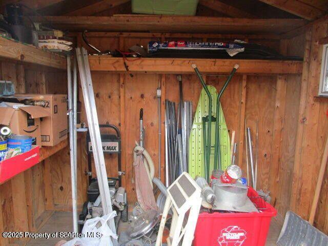 421 West Mary Street Old Forge, PA 18518 - Photo 15 of 15 a view of walk in closet with clothes and shoes