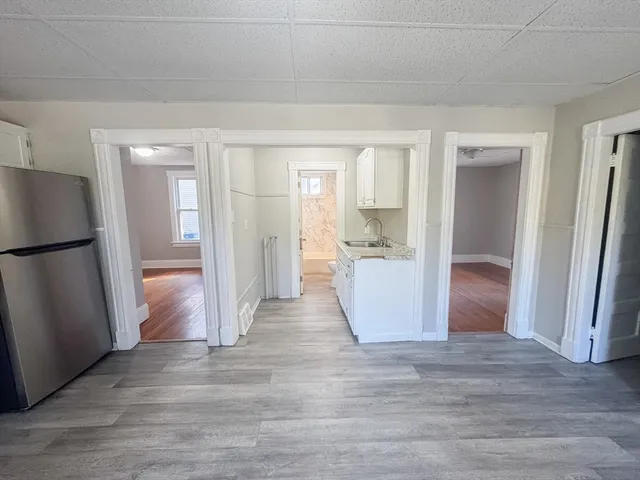 a view interior of the house and wooden floor