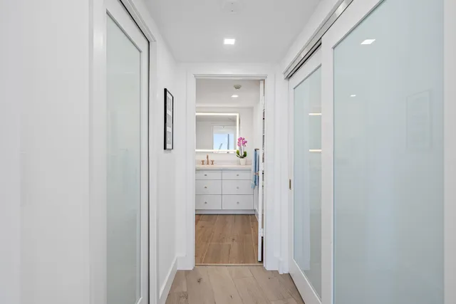 a view of walk in closet