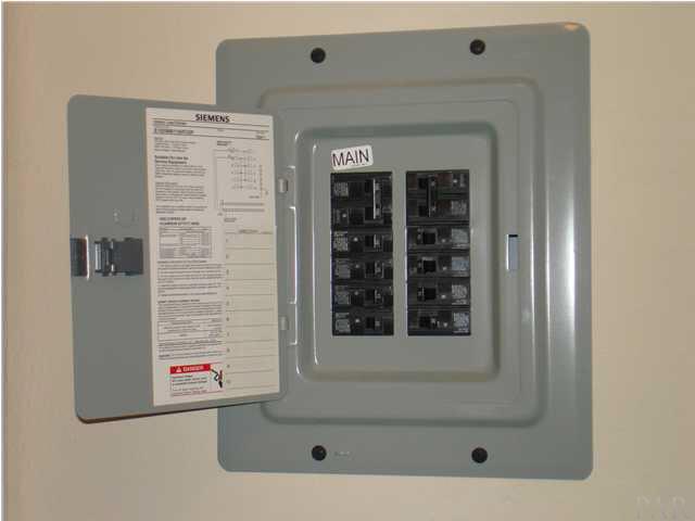 101 Ruberia Avenue Pensacola, FL 32507 - Photo 5 of 12 New breaker panel box.