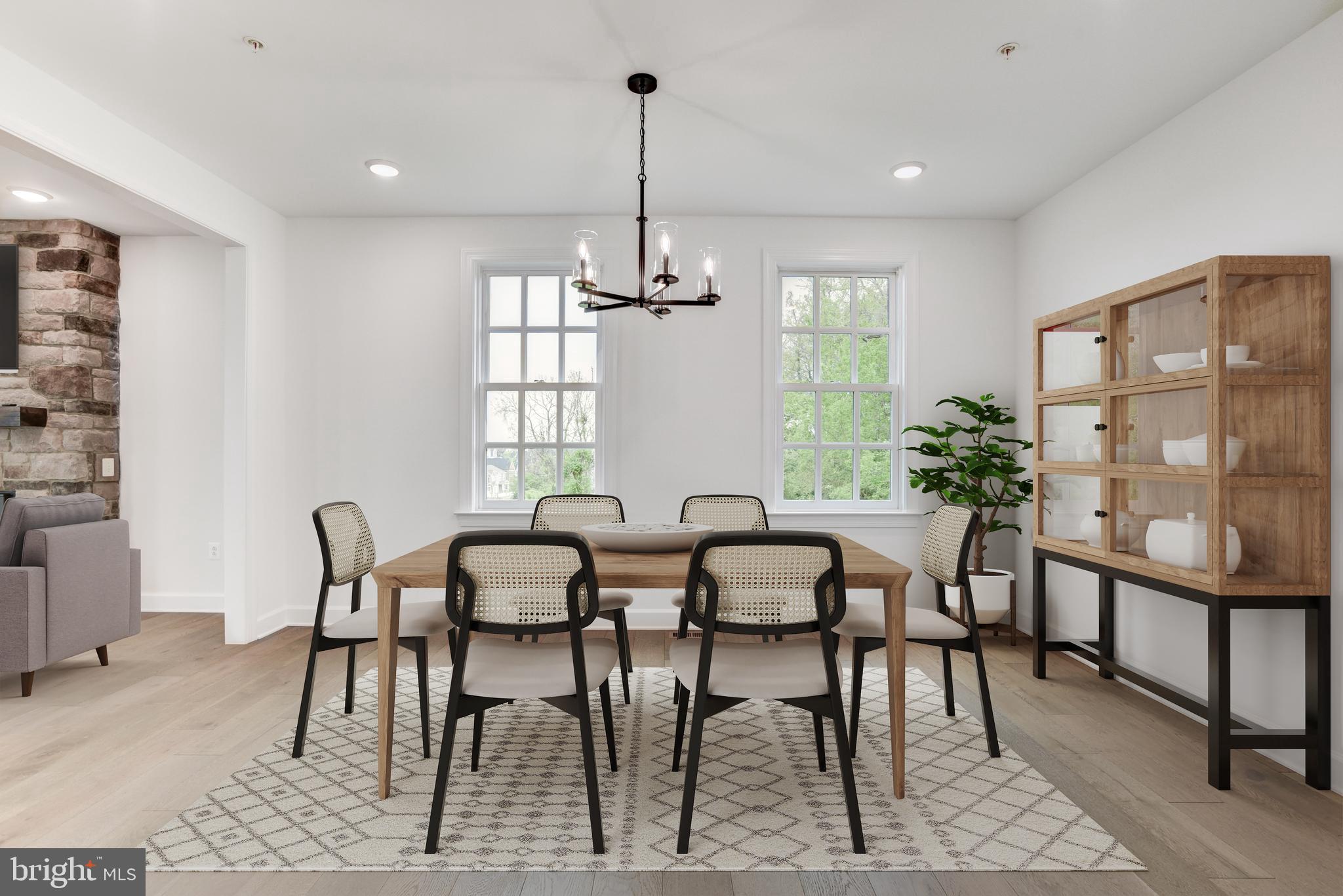 22200 Clarksburg Road Boyds, MD 20841 - Photo 16 of 31 Dining Room - Image Virtually Staged