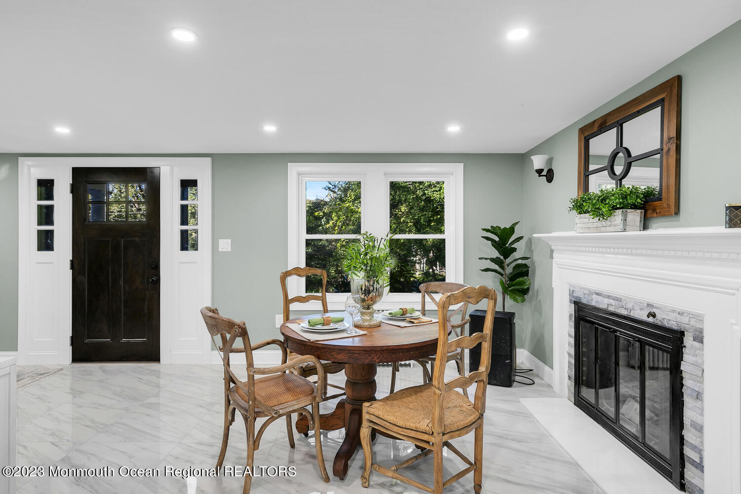 961 West Front Street Red Bank, NJ 07701 - Photo 13 of 46 a view of a dining room with furniture window and outside view