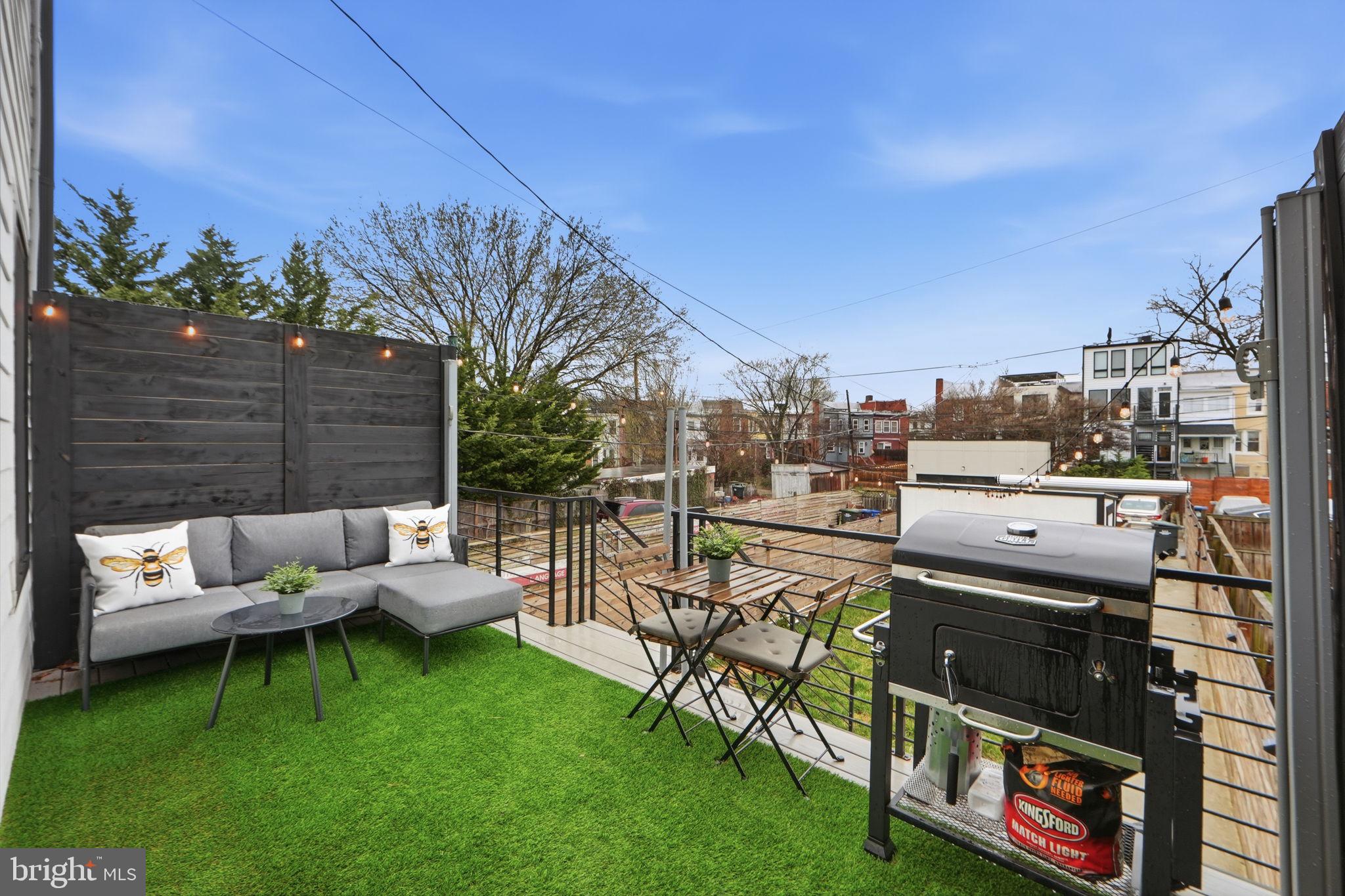 533 Shepherd Street Northwest Washington, DC 20011 - Photo 56 of 69 a view of a chairs and table in the patio