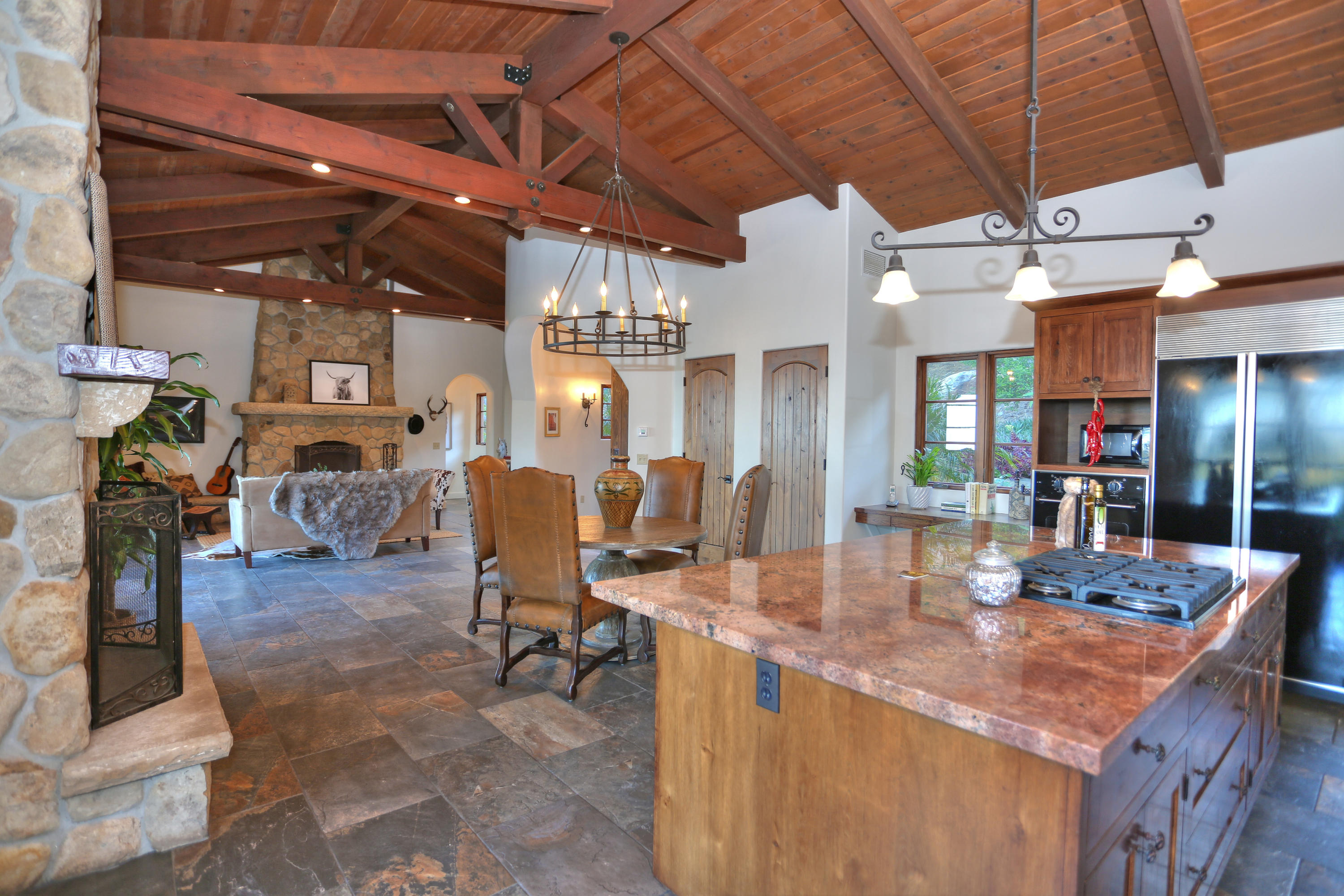 2220 Gibraltar Road Santa Barbara, CA 93103 - Photo 8 of 21 a view of a dining room with furniture