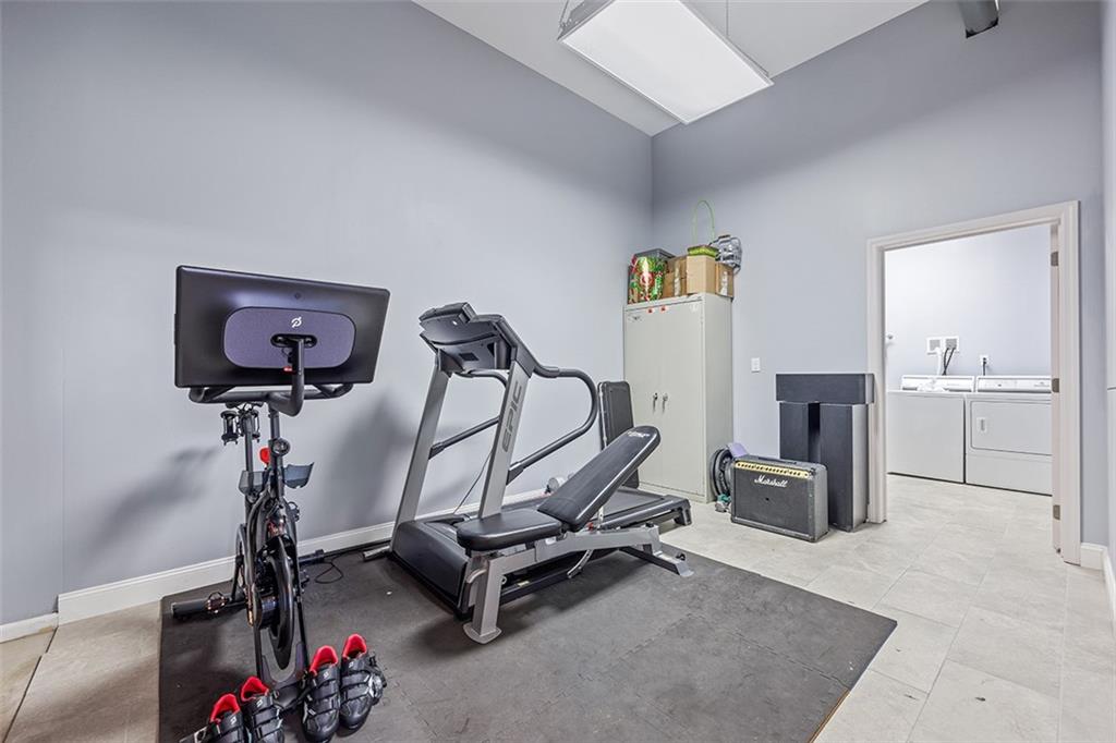 11 Natchez Street Pittsburgh, PA 15211 - Photo 19 of 25 a view of a room with gym equipment