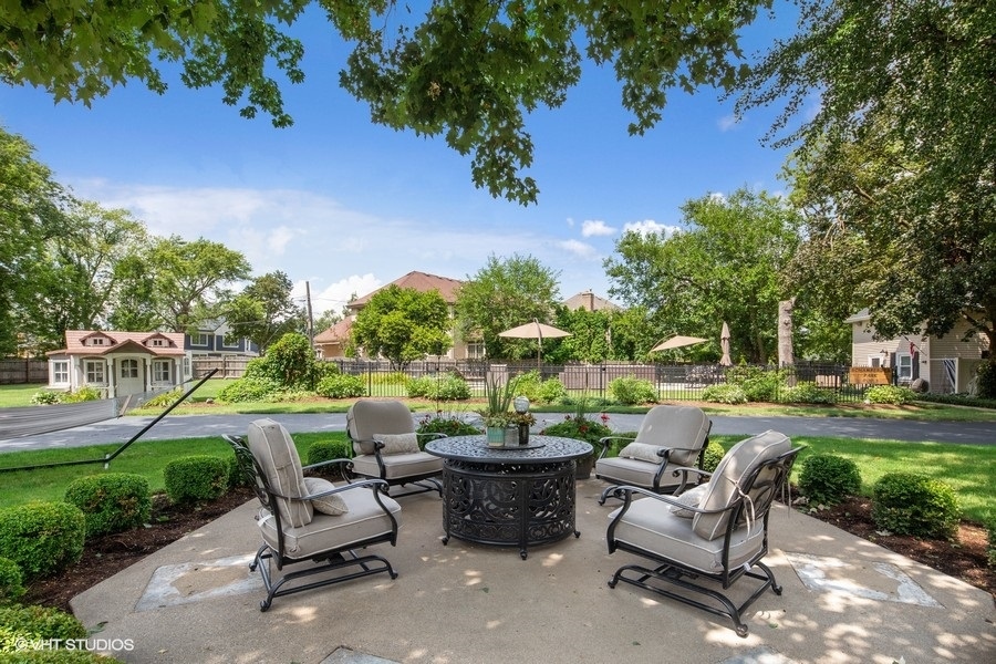 236 Melrose Avenue Elmhurst, IL 60126 - Photo 46 of 50 a view of a chairs and table in the garden