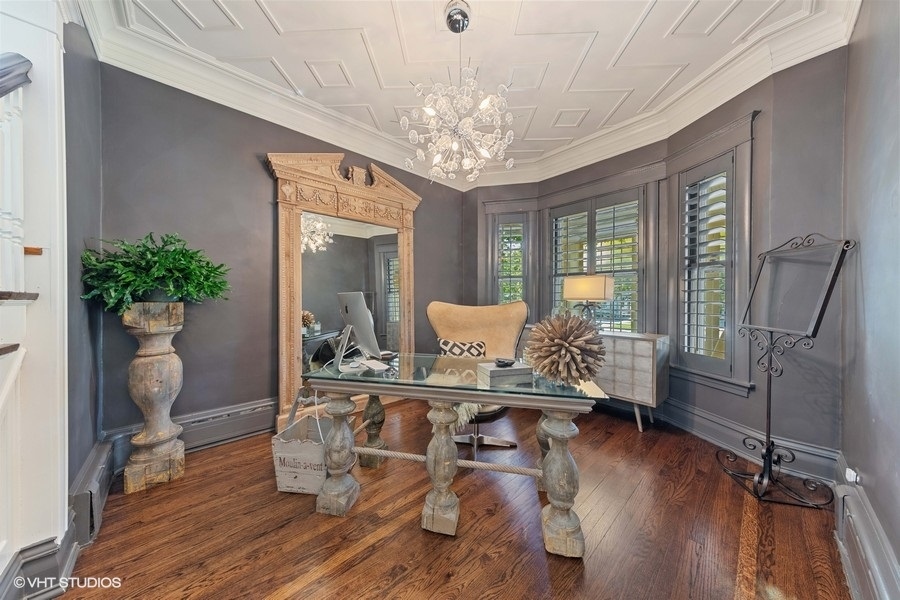 236 Melrose Avenue Elmhurst, IL 60126 - Photo 5 of 50 a living room with furniture large window and wooden floor