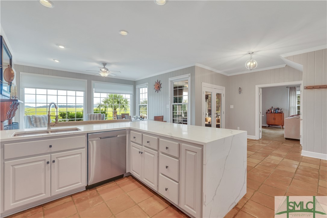 113 Rivers Edge Drive Savannah, GA 31406 - Photo 7 of 49 Open kitchen with amazing views