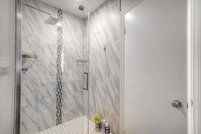 a room with a bed and a window