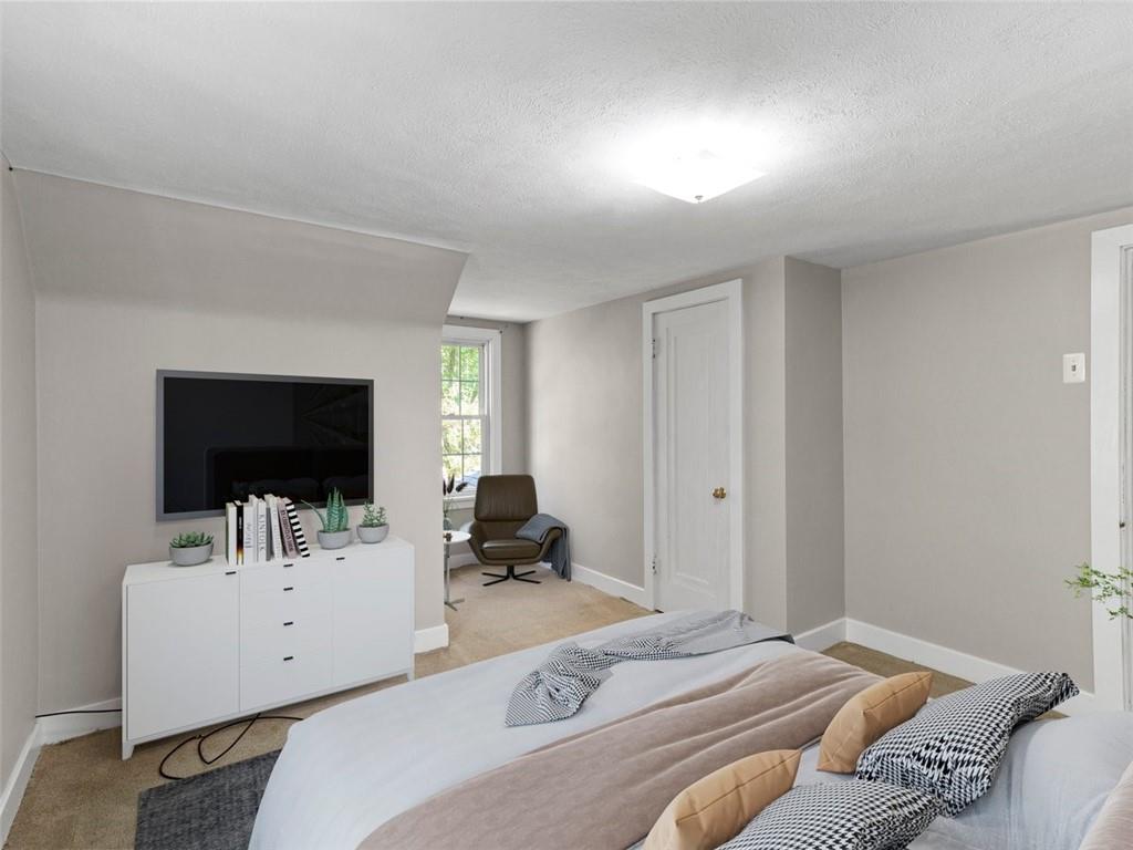 360 Dappenbrook Drive Beaver, PA 15009 - Photo 15 of 30 a bedroom with a bed and a flat screen tv