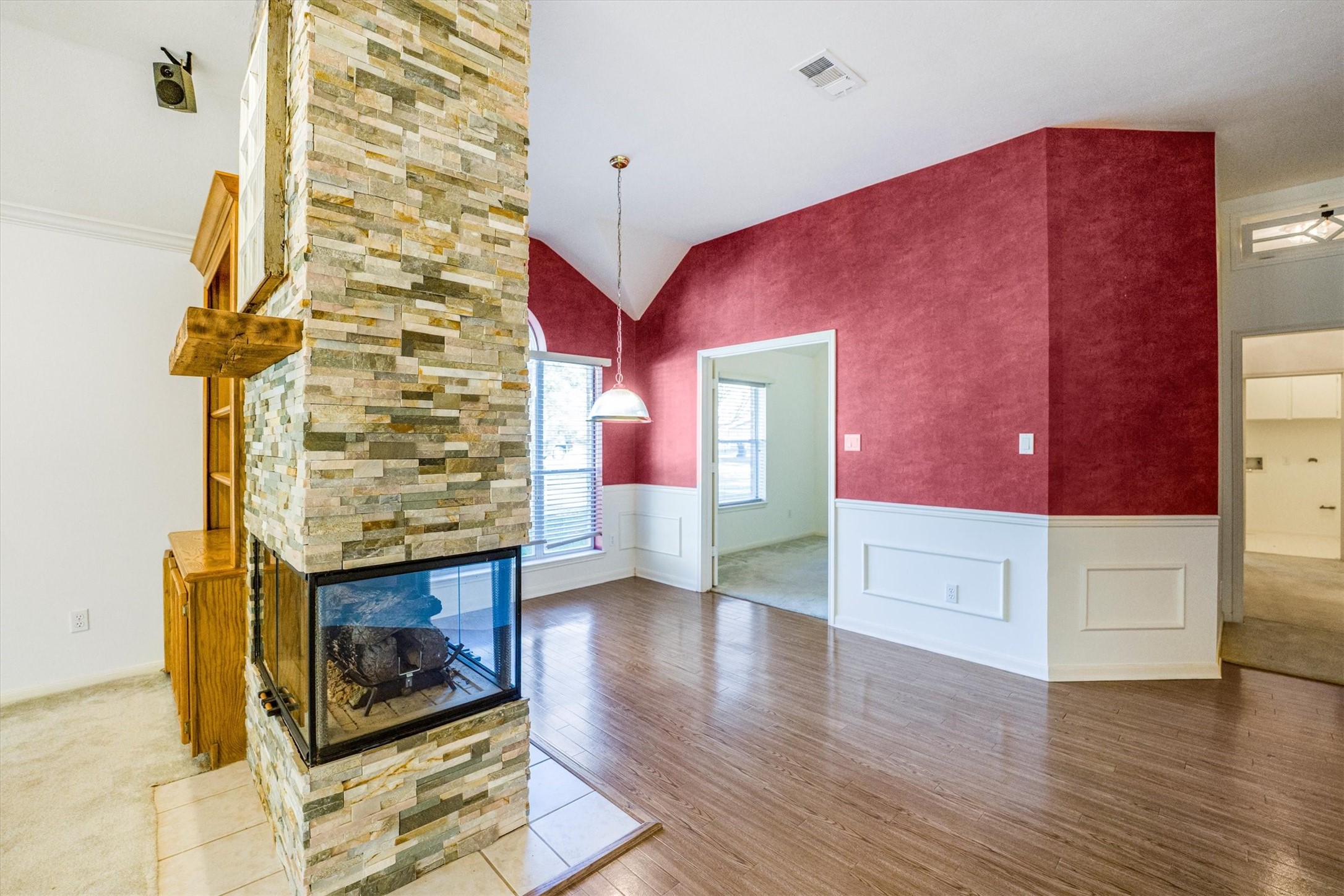 2434 Pebblebrook Circle Conroe, TX 77384 - Photo 15 of 44 a view of livingroom with furniture and wooden floor
