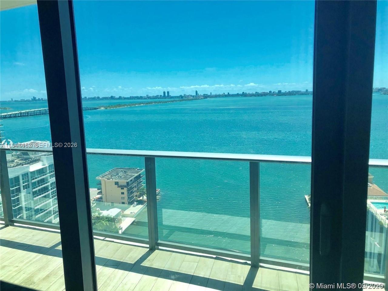 460 Northeast 28th Street, Unit 1907 Miami, FL 33137 - Photo 1 of 7 a view of a glass door