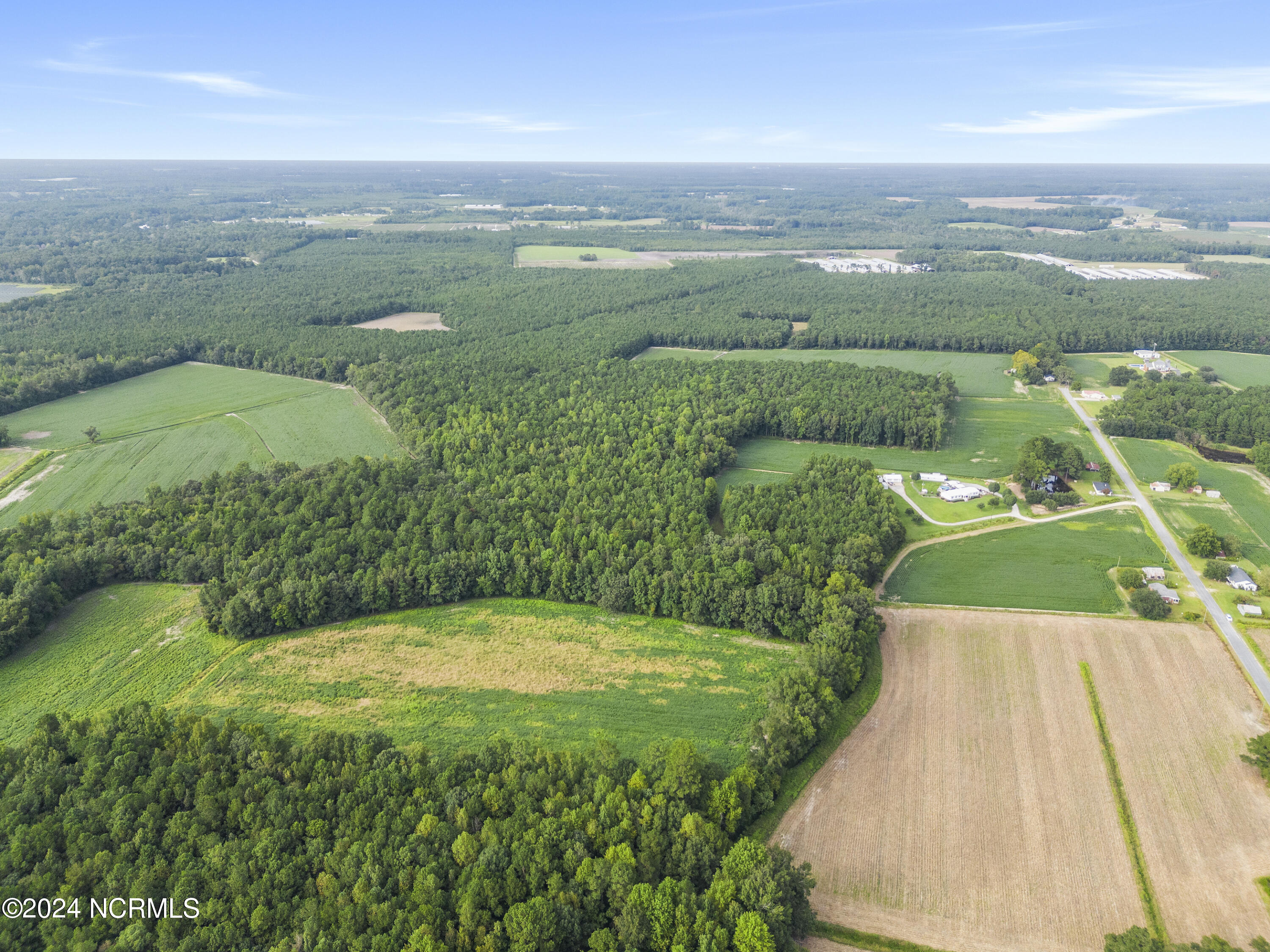 213 Mutt Griffin Road Pink Hill, NC 28572 - Photo 9 of 33 Drone Aerial