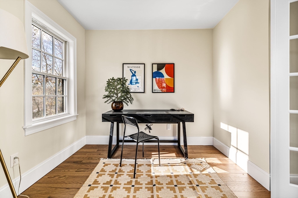 37 Lantern Lane Braintree, MA 02184 - Photo 15 of 40 a view of a workspace with furniture and a window