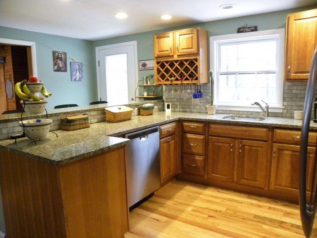 107 Pheasant Run Road Waterboro, ME 04030 - Photo 11 of 26 Interior view of the kitchen. Stand...