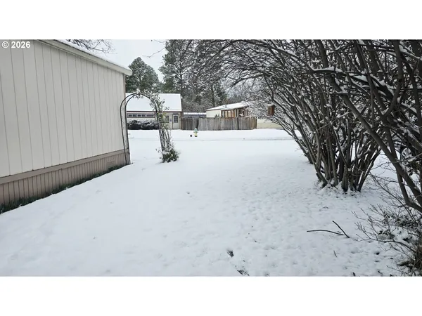 a black and white photo of a big yard