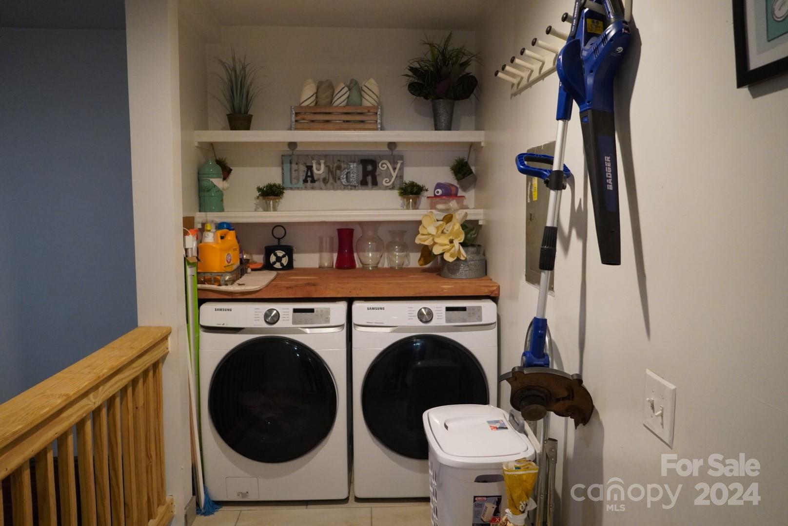 8357 Barncliff Road Charlotte, NC 28227 - Photo 2 of 15 a view of washer and dryer in a utility room