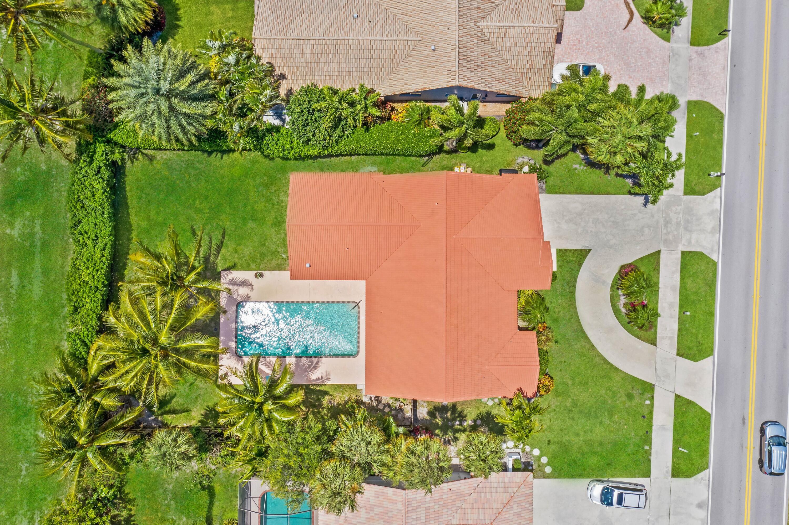 980 Northwest 8th Street Boca Raton, FL 33486 - Photo 21 of 30 Aerial Oversized Lot