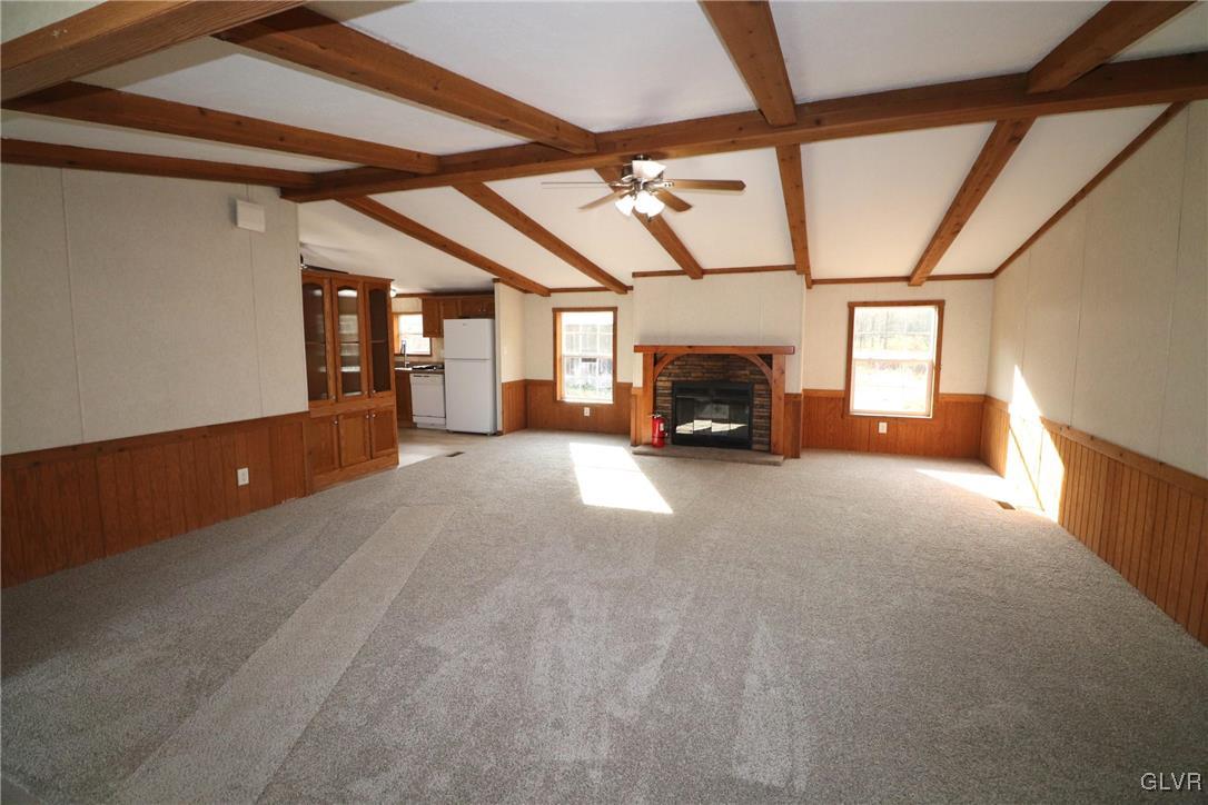 232 Lauchnor Road Lehighton, PA 18235 - Photo 4 of 34 Living Room - Fireplace