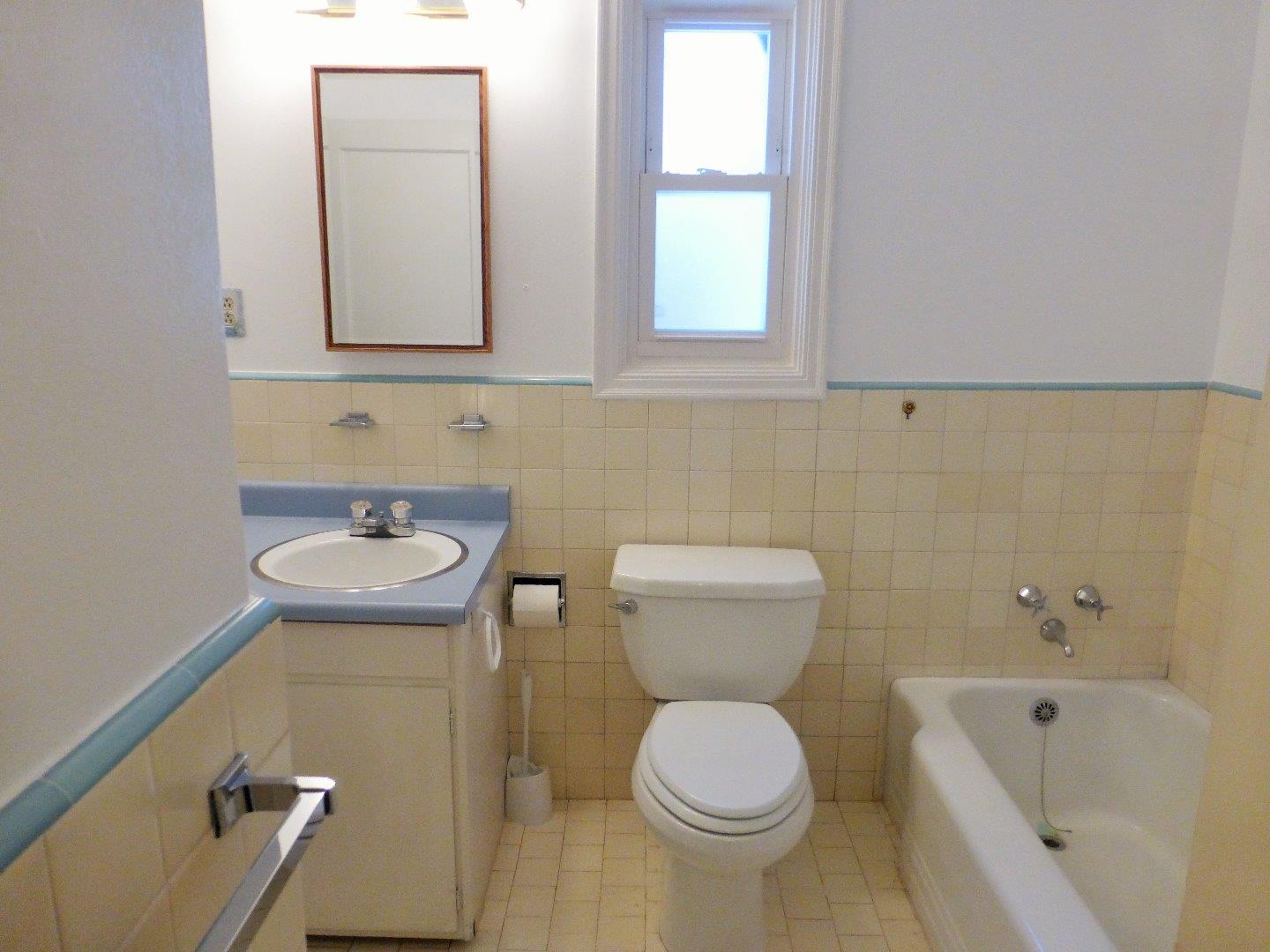 455 Helen Drive Millbrae, CA 94030 - Photo 17 of 29 a bathroom with a sink a toilet and bathtub