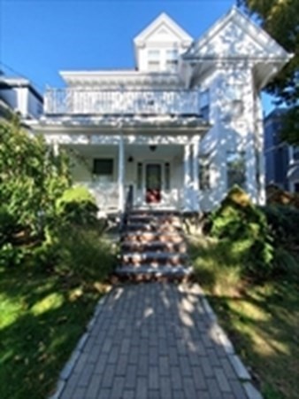 29 Bartlett Crescent Brookline, MA 02446 - Photo 1 of 27 a front view of a house