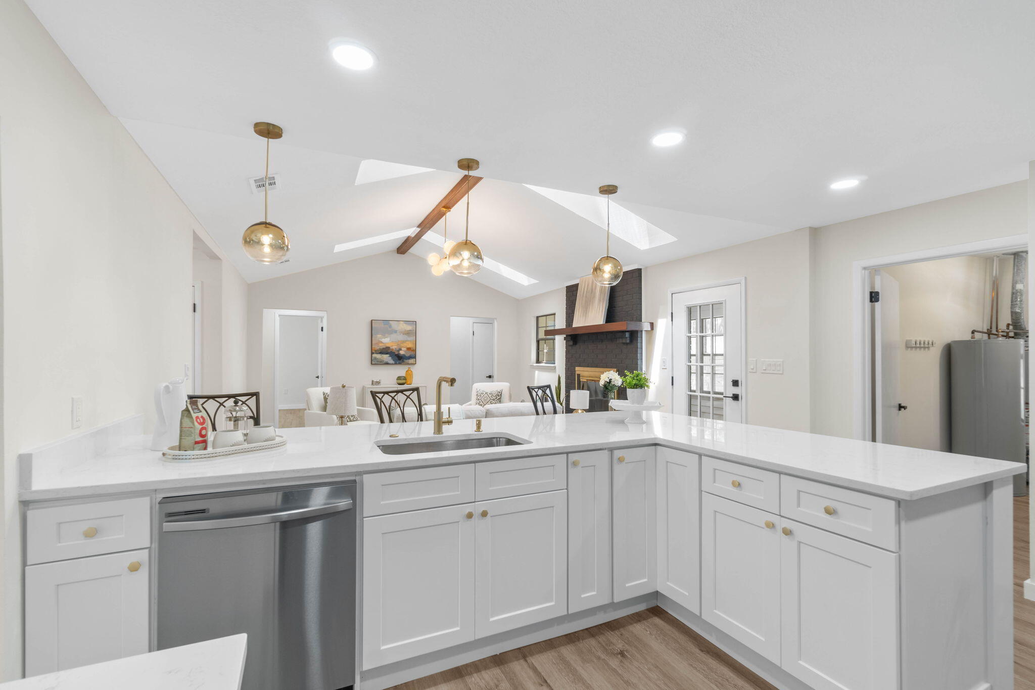 2313 Canal Drive Niceville, FL 32578 - Photo 22 of 52 a kitchen with a sink cabinets and window