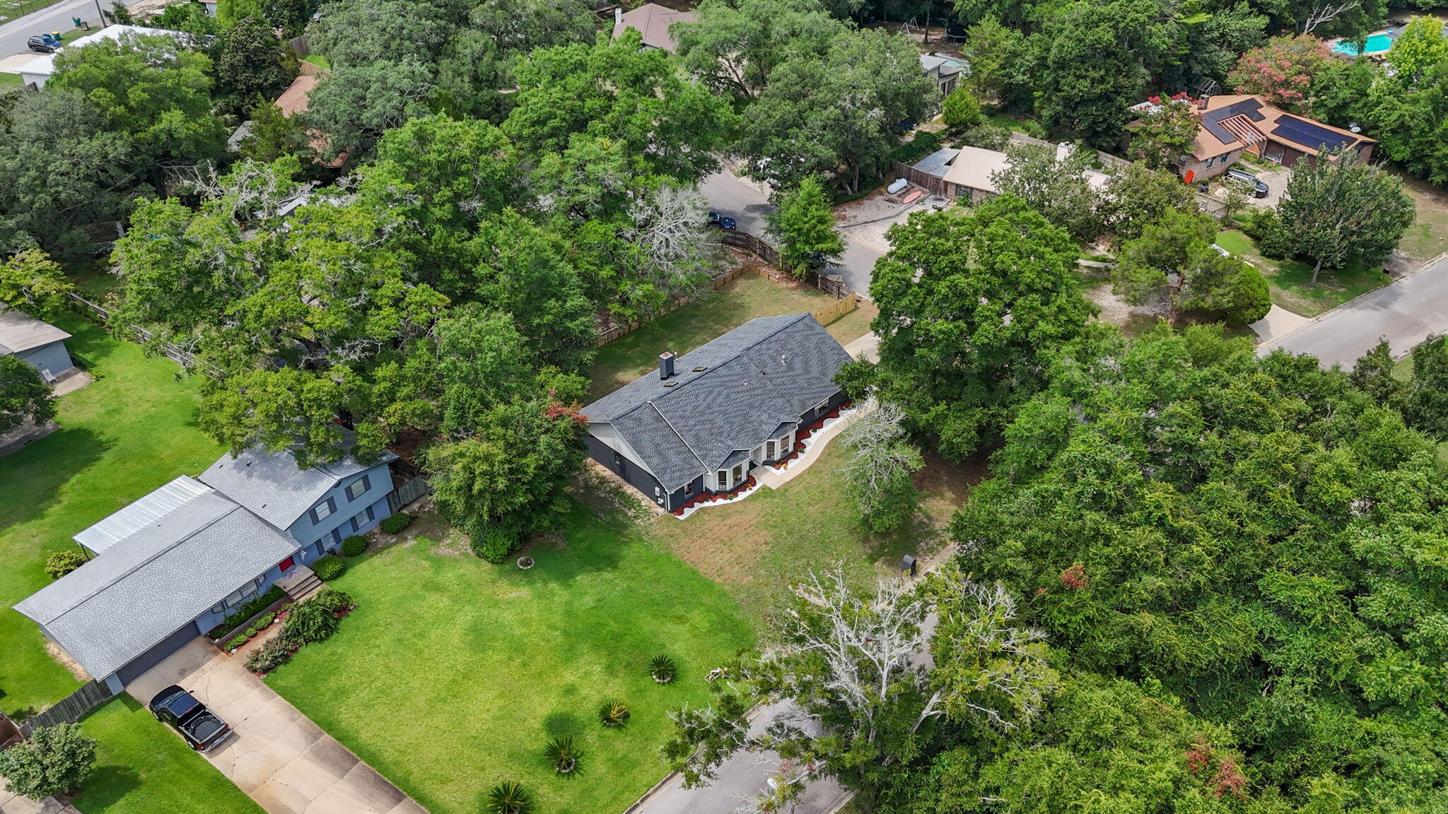 2313 Canal Drive Niceville, FL 32578 - Photo 45 of 52 an aerial view of residential house with outdoor space