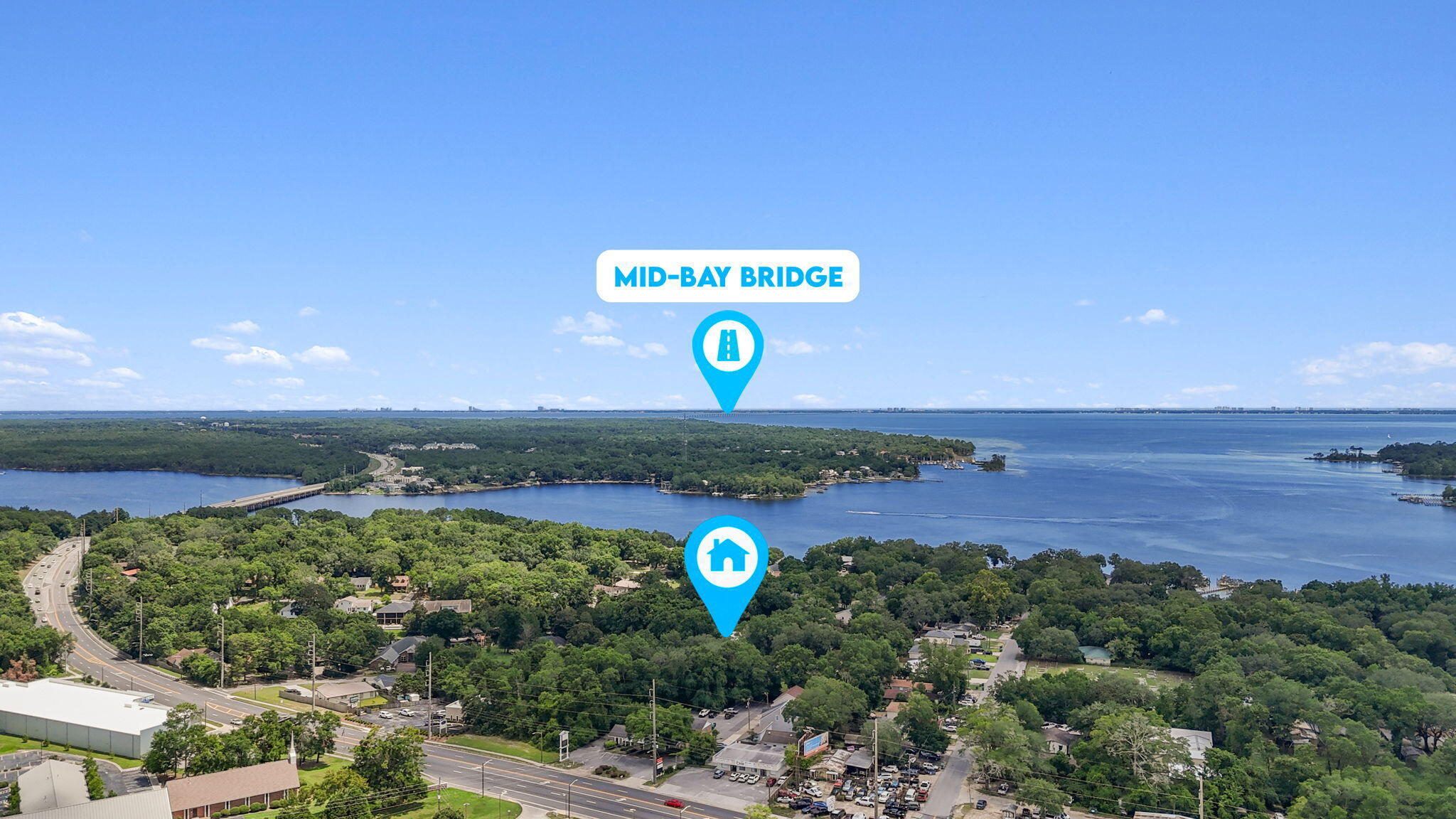 2313 Canal Drive Niceville, FL 32578 - Photo 48 of 52 Aerial