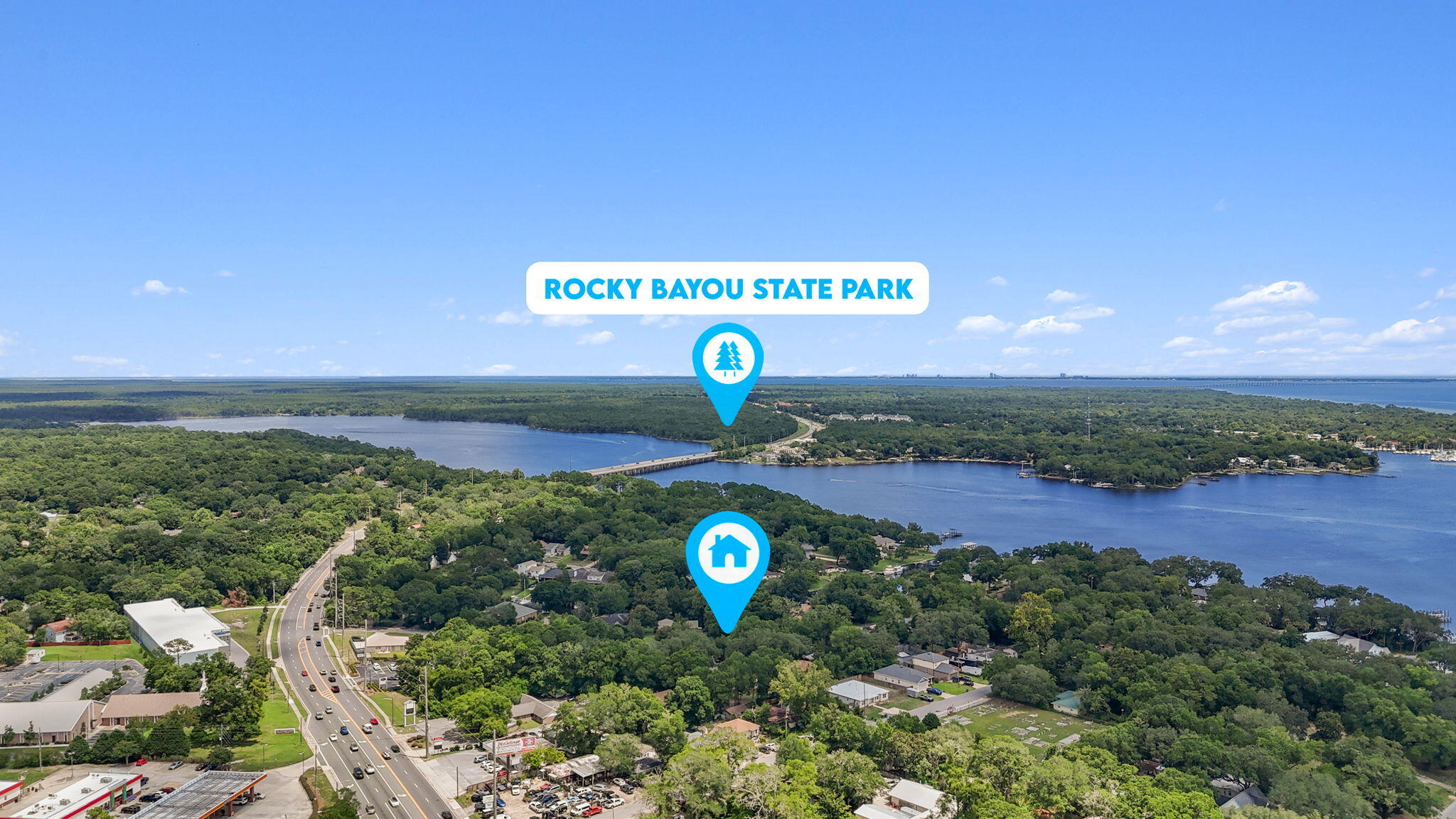 2313 Canal Drive Niceville, FL 32578 - Photo 51 of 52 Aerial