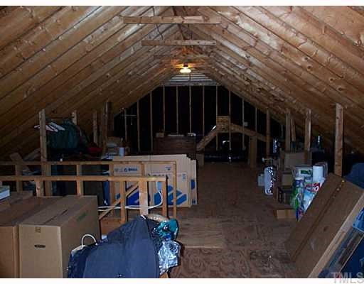 824 Reading Circle Raleigh, NC 27615 - Photo 12 of 12 UNFINISHED ATTIC WITH ATTIC FAN