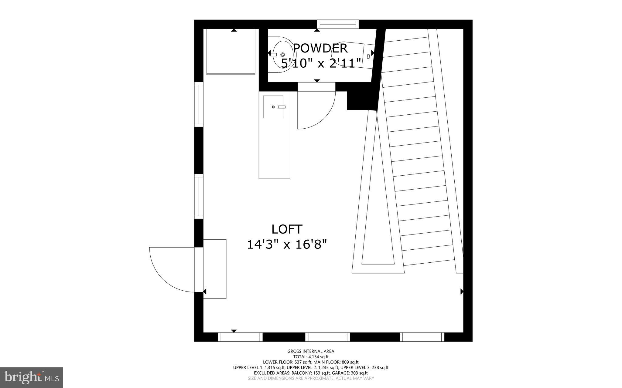 2916 Dillon Street Baltimore, MD 21224 - Photo 80 of 83 Upper Level Floor Plan