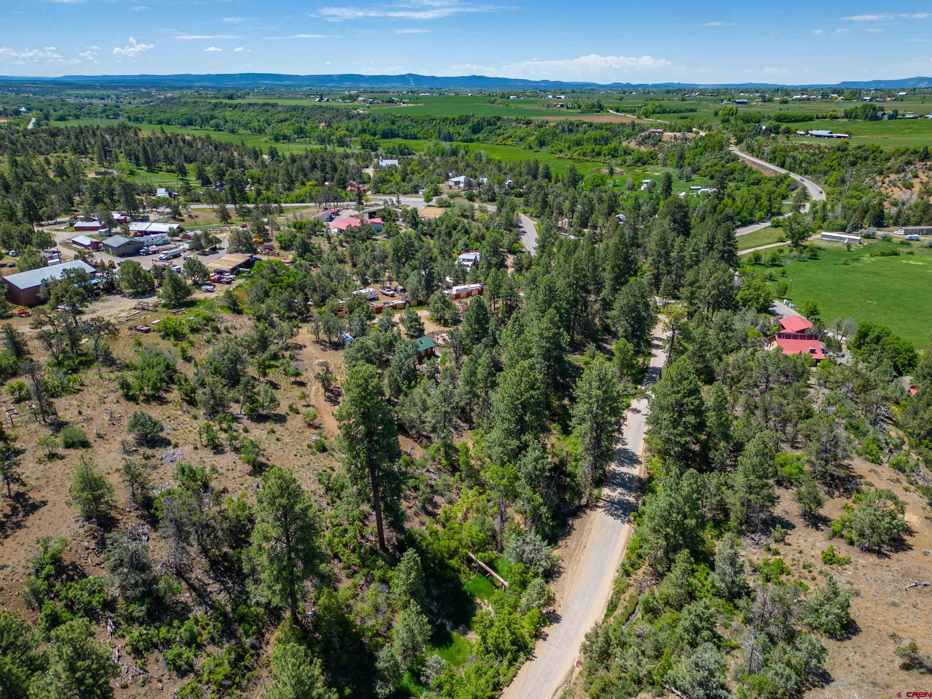 10 Alpine Drive Durango, CO 81301 - Photo 21 of 24 a view of a city with lush green forest